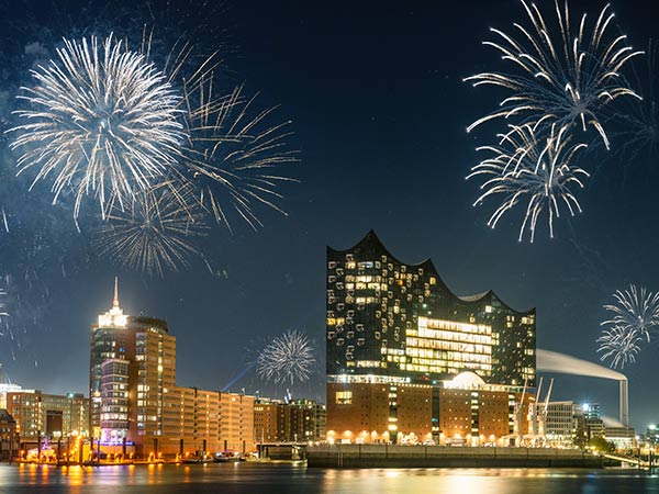 Silvester in Hamburg